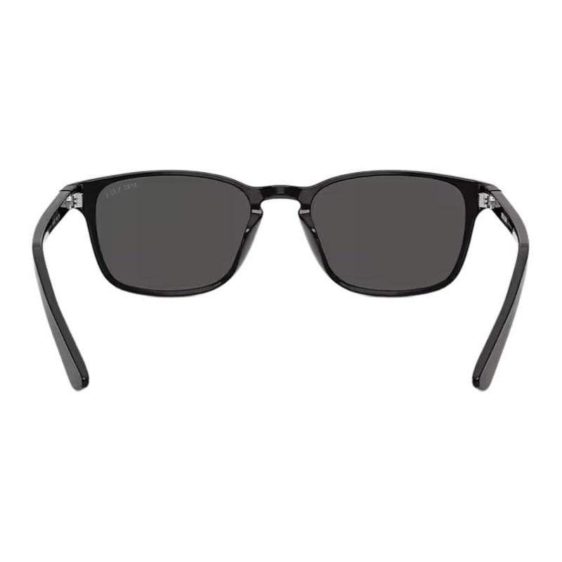 Prada Temple logo acetate rectangular sunglasses unisex couple style black