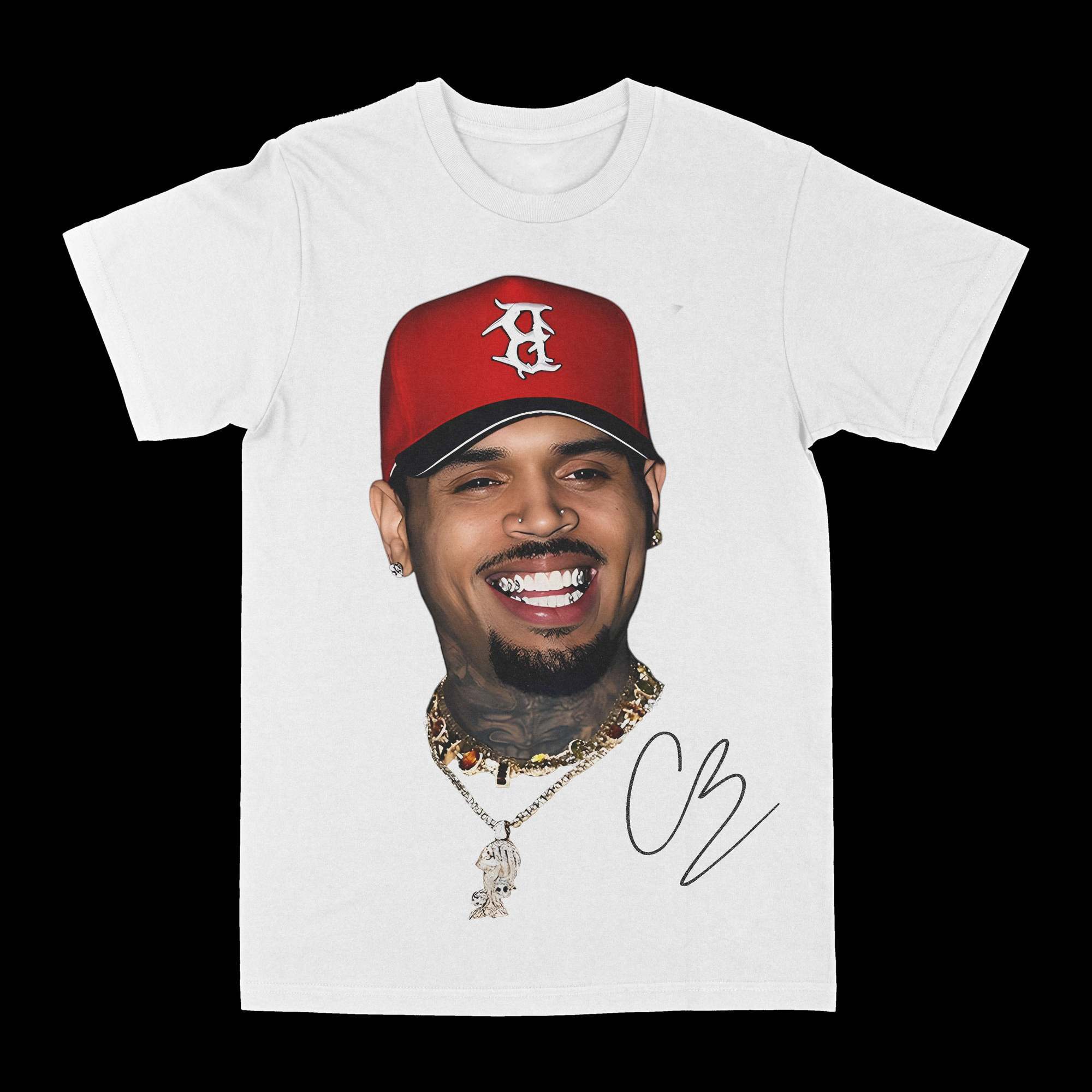 

Printed Short-sleeved T-shirt for Both Men and Women, Loose-fitting, Trendy, Pure Cotton, American Hip-hop Singer s Accessory 5XL різнокольоровий