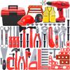 Children's Toolbox Toy Set, Boys' Simulation Repair, Electric Drill Engineering Repair Box, Baby's Screw Tightening