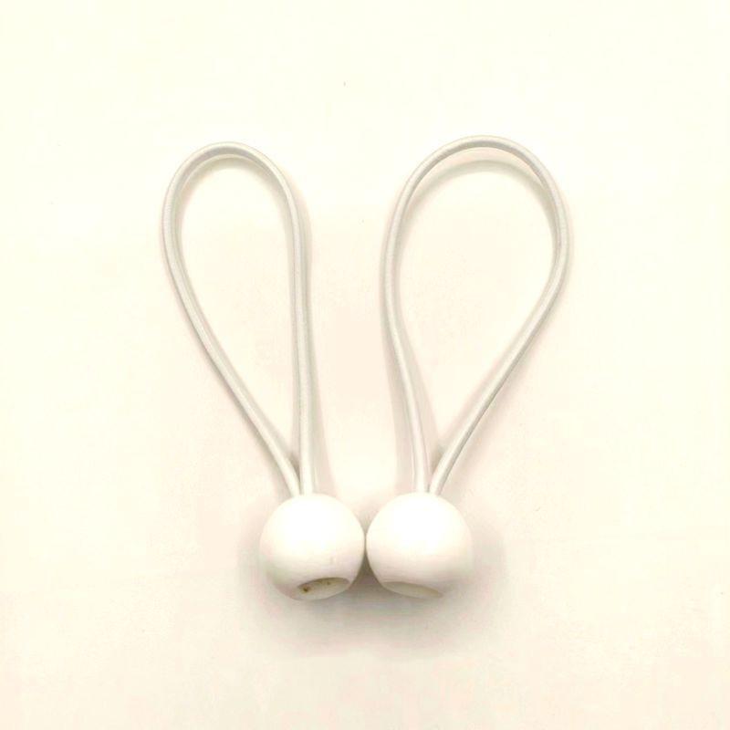 3.5mm Latex Silk Elastic Rope with Plastic Ball for Outdoor Tents and Trampolines