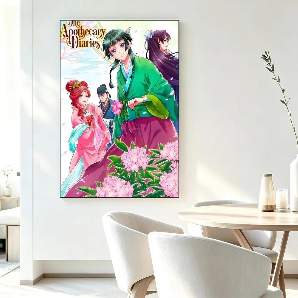 Anime The Apothecary Diaries Diamond Painting HD Printing Fresh Elegant Style Wall Art Home Decor for Living Room Bedroom Gift