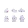 Cute, Glow-in-the-dark Mischievous Little Rabbit Decoration Doll House Landscape Office Home Trinket