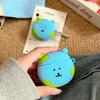 Earth Self-deprecating Bear for Airpods4 Apple Bluetooth Wireless Headset Cover 1/2/3 Generation Pro2 Silicone Creative