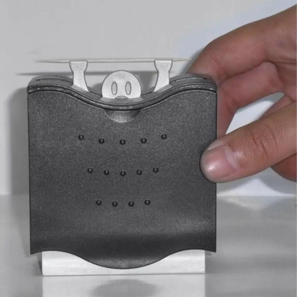 Plastic Toothpick Holders Black Toothpick Storage Case Portable Toothpicks Dispenser Box  Office