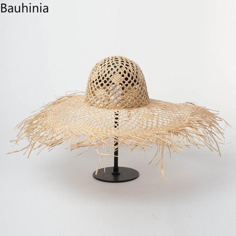 2019 Sun Hat for Women Lafite Summer Wide-Brimmed Hats Hollow Breathable Visor Bohemia Beach Hats Raffia Hat hat 2019 Sun Hat for Women Lafite Summer Wide-Brimmed Hats Hollow Breathable Visor Bohemia Beach Hats Raffia Hat hat