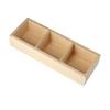 Wooden Coffee Holder  Condiment Packet Dispenser Decorative Flower Pot  Pantry