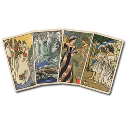 Nichiyu Tarot Deck, 78 Cards, Waite Edition, Fortune Telling, Authentic [The Smith-Waite Centennial Tarot Deck] "The 1909 Rider Edition is brought bac