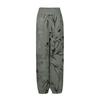 Women Casual Plus Size Print Elastic Waist Straight Loose Haren Long Pants