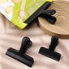 8PCS Stainless Steel Food Packages Clamp Strong Spring Stationery Clips  Student