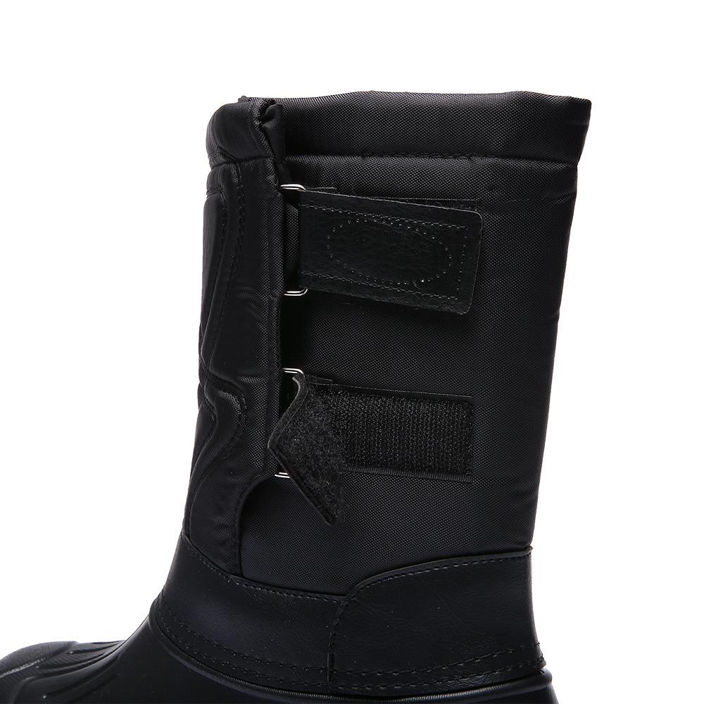 Wasserdichte Schneestiefel für Herren: Outdoor-Winter, Kälteschutz, rutschfeste, warme Angelschuhe