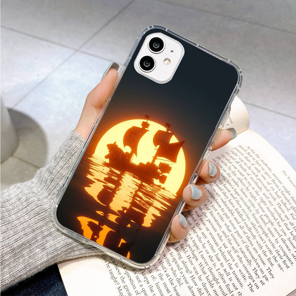 Hülle für Samsung A04 A14 A23 A34 A54 M23 M33 M52 M53 Realme 10 9 C30S C35 C55 VIVO Y02S Y21 Y51 X80 Pro Transparente Hülle WI75 Anime One Piece