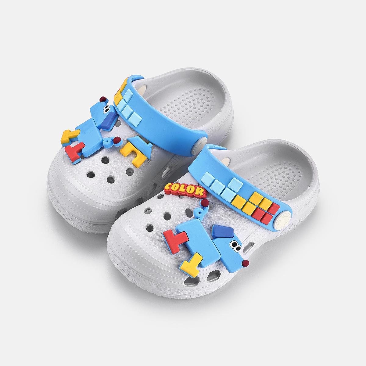 

Children s Slip-on Shoes with Anti-slip Design - for Boys and Girls, Baby Flip-flops 130 серый