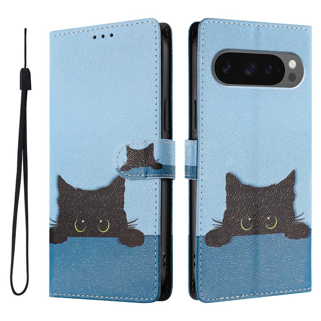 Printed Cartoon Magnetic Leather Wallet Case for Google Pixel 10A 10 9 9A 8 8A 7 7A 6 6A 5 5A 4A 5G Pro XL Phone Flip Book Cover