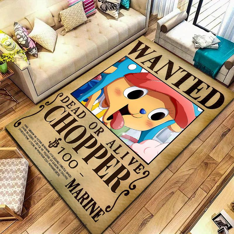 One Piece Tony Tony Chopper Carpet Rug For Living Room Bedroom Home Sofa Decoration,kids Play Nonslip Floor Mat