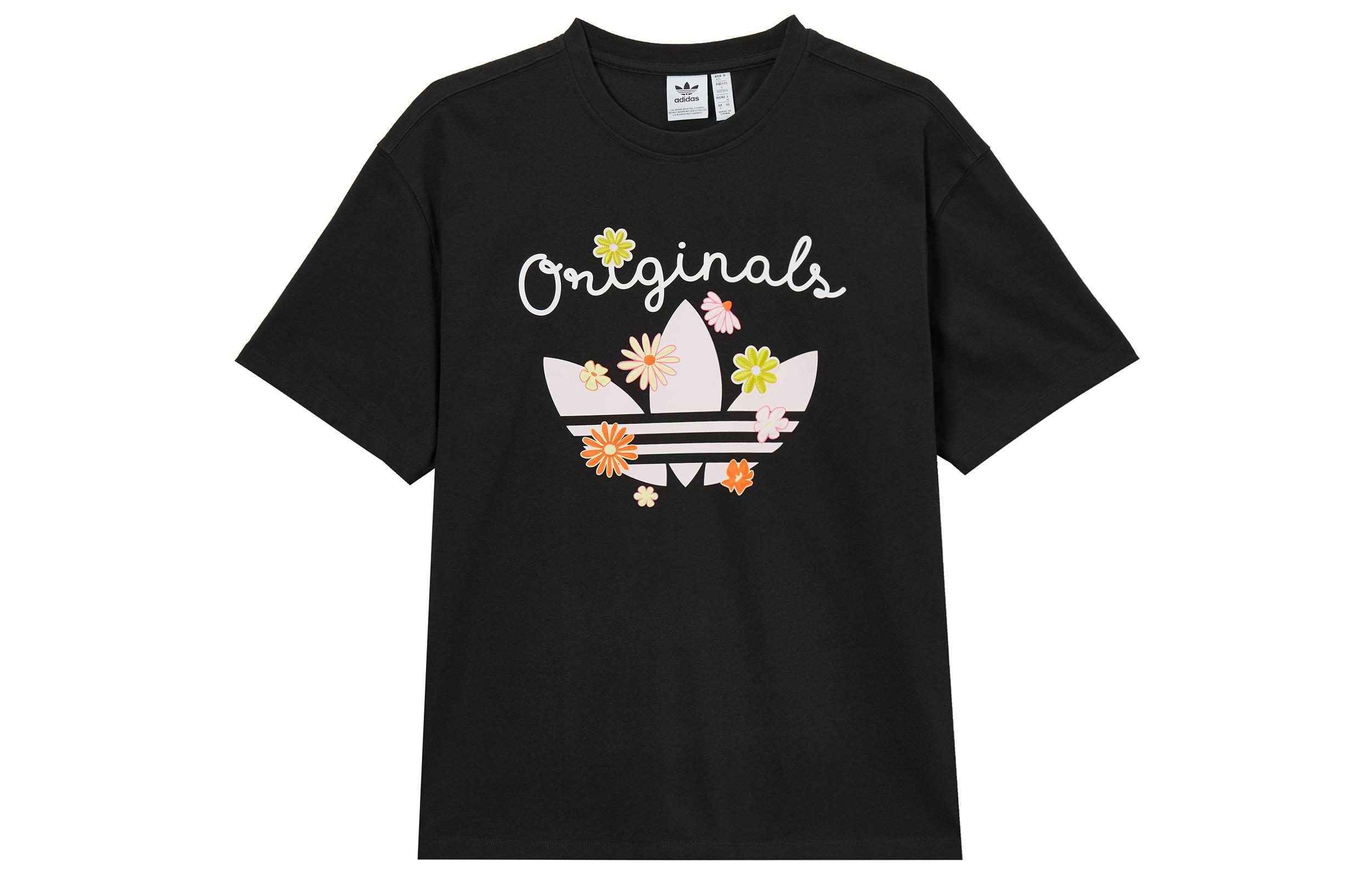 

Adidas Originals Drop Shoulder Sleeve T Shirt Women s Black KB8959 XS