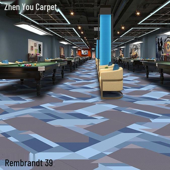 Fire-Resistant, Durable, Colorfast Billiard Room Nylon Carpet 650g