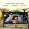Outdoor Foldable Projector Screen