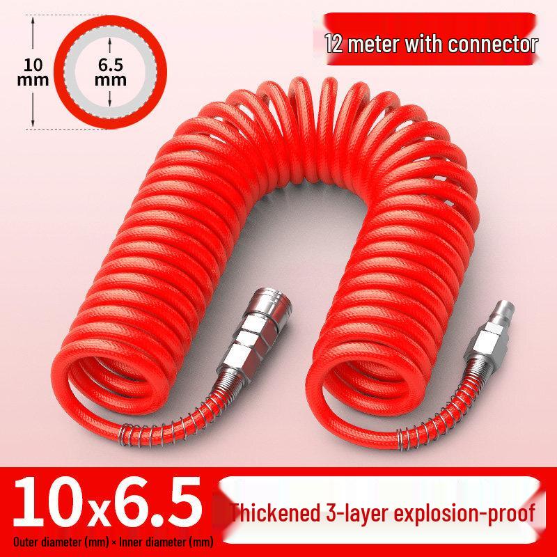 Aokewen PU Reinforced Spring Air Hose