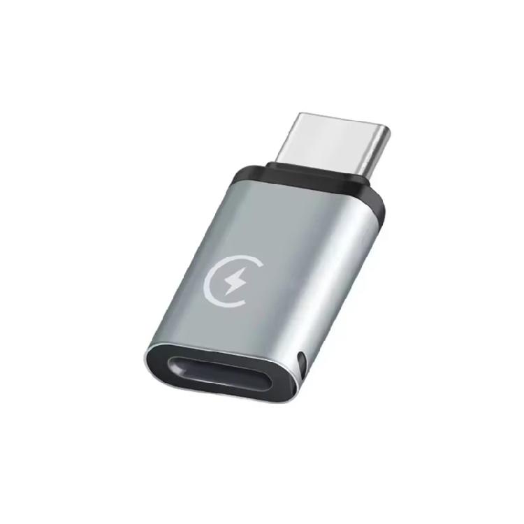 8Pin Female To Type C Male Adapter Supporting Fast Charging and Data Sync for Multiple Device Connection