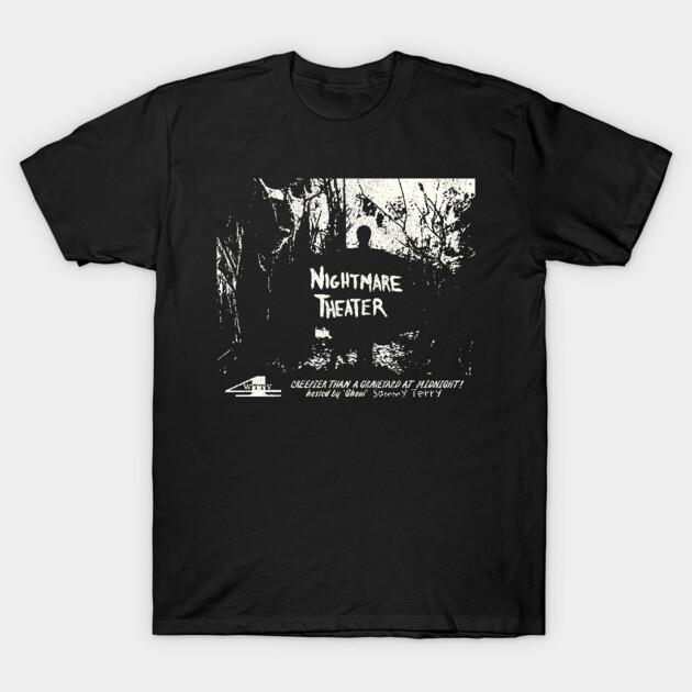 Asian Size Cotton Unisex Tshirt Print T-shirt Nightmare Theater With Sammy Terry T-shirt No-Cut Print Regular Fit