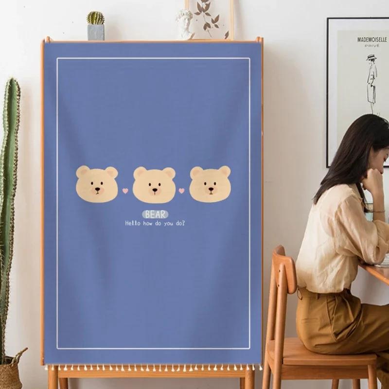 Cabinet Curtain for Kitchen Short Curtains Privacy Closet Cover Dust-Proof Under Sink Curtains for Small Kitchen Storage Room