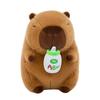 Drink Capybara Plush Doll Stuffed Capybara Fluffty Doll Capybara Plush Toy  Children Gift