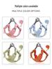 Reflective Vest-Style Dog Harness & Leash for Small Breeds