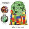 Colorful DIY Building Blocks Big Size Brick Bulk Bricks Base Plates Compatible With Duplo Kids Educational Toys For Children