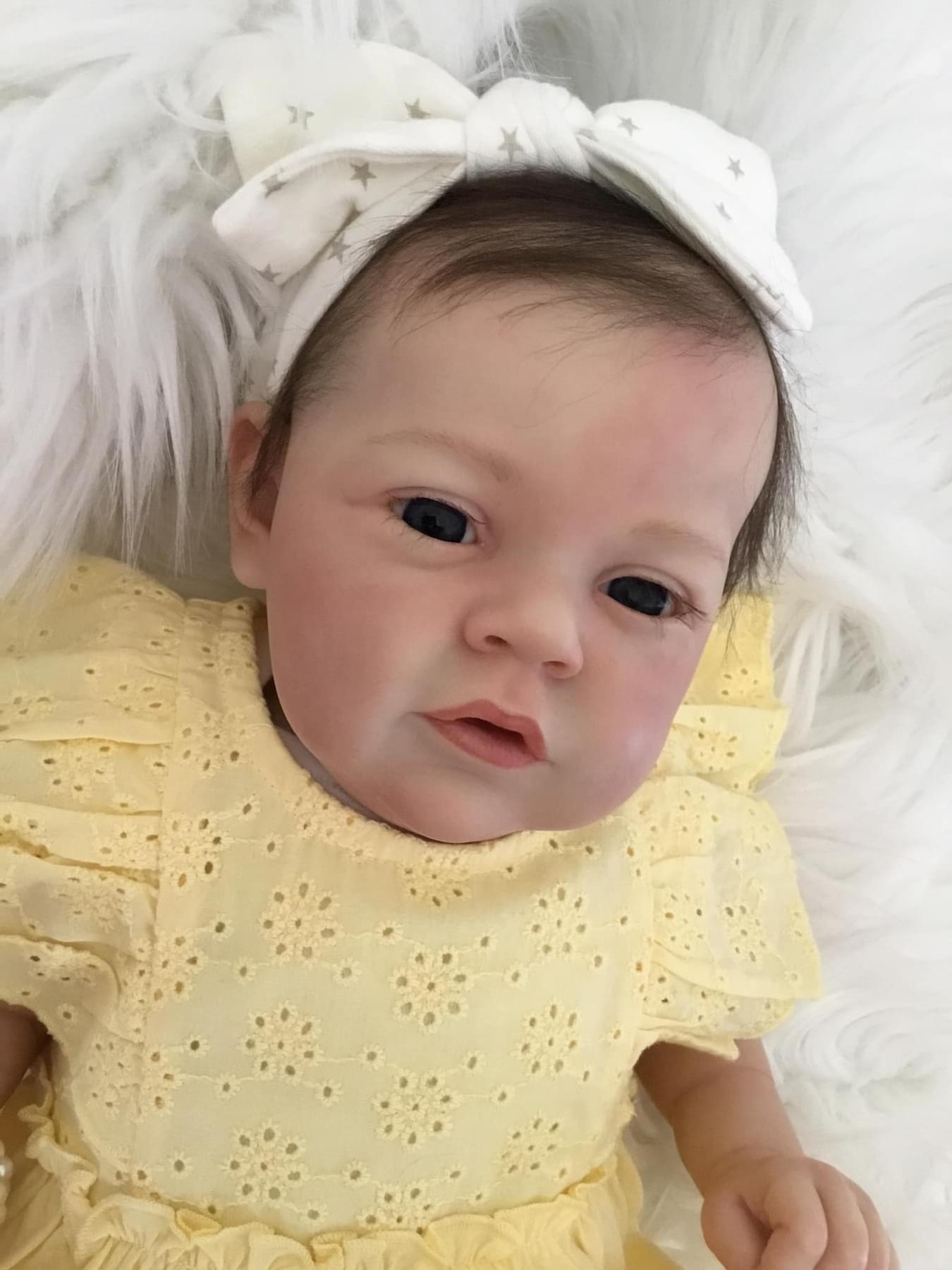 Maryann 50cm Cloth Body Reborn Doll - Realistic Simulation 50cm Cloth Body