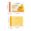 Turmeric Kojic Acid Lemon Essential Oil Soap, Frosted Particle Soap, Physical Exfoliating Handmade Soap