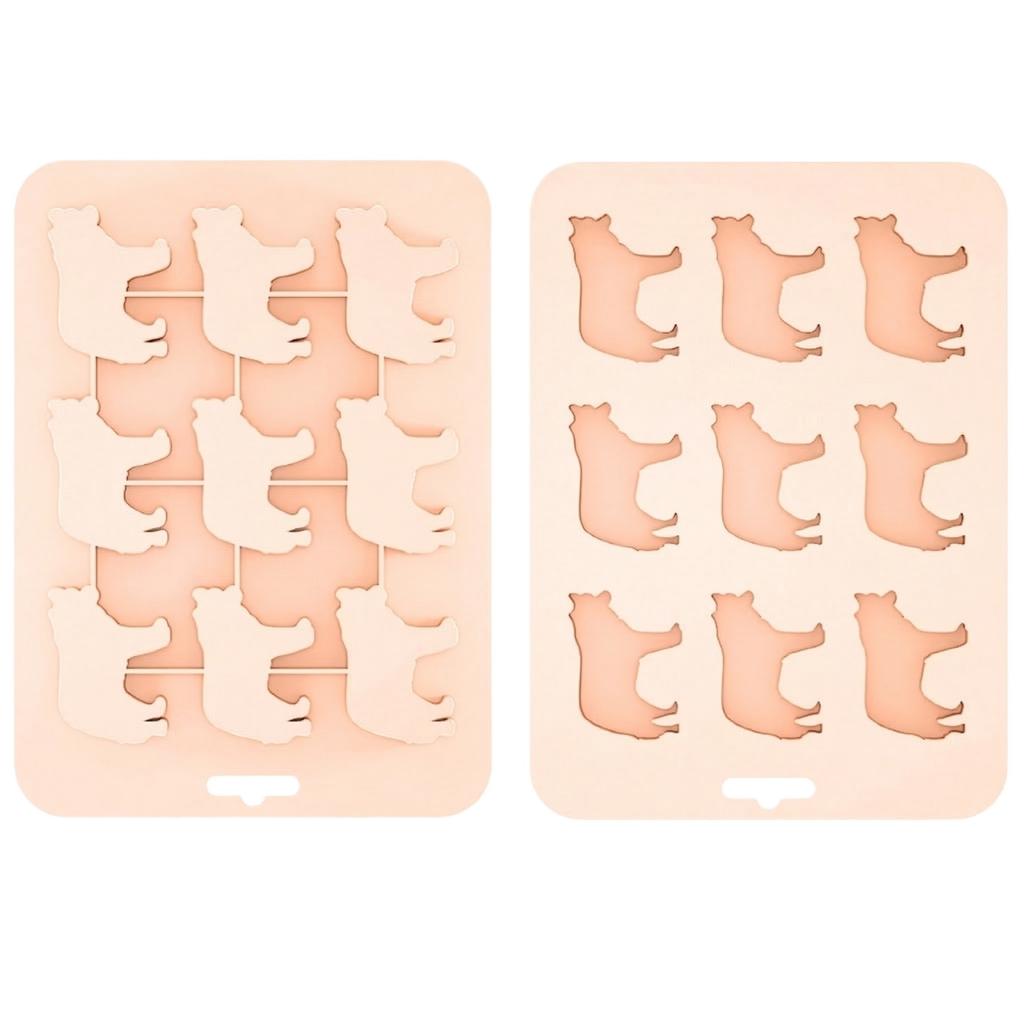 Animals Ice- Mold - Ocean Animals Turtle,Dolphins,Penguins,Silicone Mold For Baking Muffin Cake, Chocolate,Candy, Soap