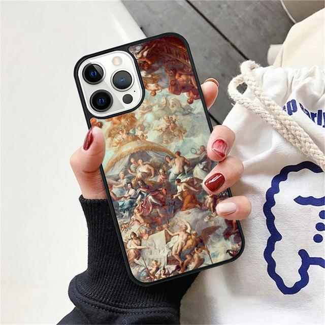 Renaissance Art Painting Coque Shell For iPhone 17 Air 15 16 14 13 12 Pro Max 11 Pro Max Plus Phone Case Cover