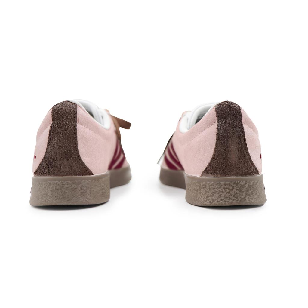 Adidas VL COURT 2.0 Skateboard Shoes Unisex Low top Pink, Brown, Red HQ1802(team1976-)