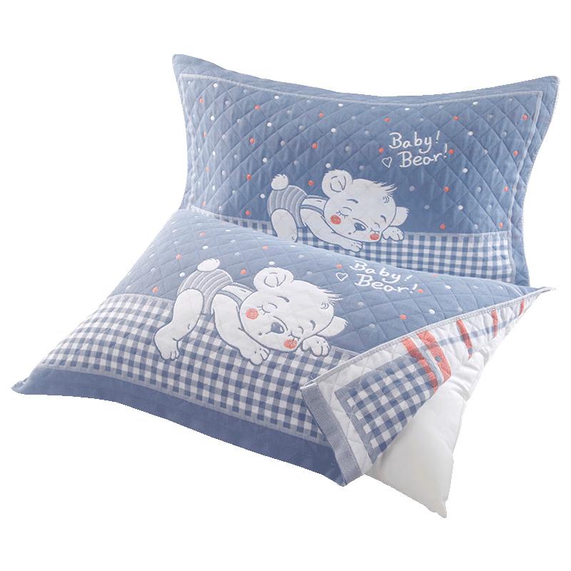 Jieliya 7A Antibacterial 3-Layer Gauze Pillow Sham