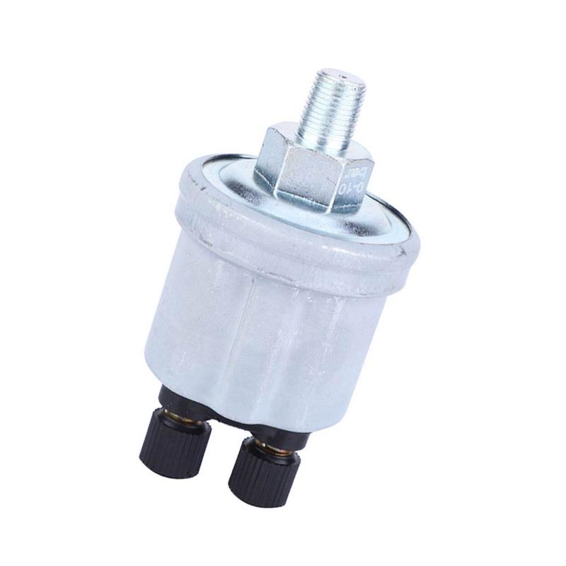 Gear Oil Pressure Sensor 1/8" NPT Oil Pressure Sensor 1/8-27 NPTF Thread Oil Pressure Sensor Sender Unit 0-10 Bar For VDO