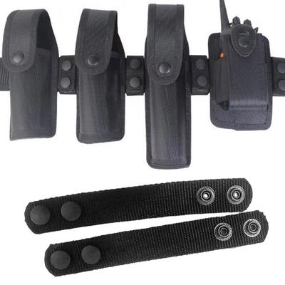 4Pcs Tactical Belt Holder Retainer Double Snaps Design Wear Resistant Lightweight Utility Belt Loop Keepers