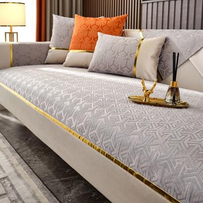 Chenille Stoff Luxus Sofabezug Vier Jahreszeiten Universal Rutschfest Überwurf Zuhause Wohnzimmer Couch Schutzbezug Sofa Handtuch