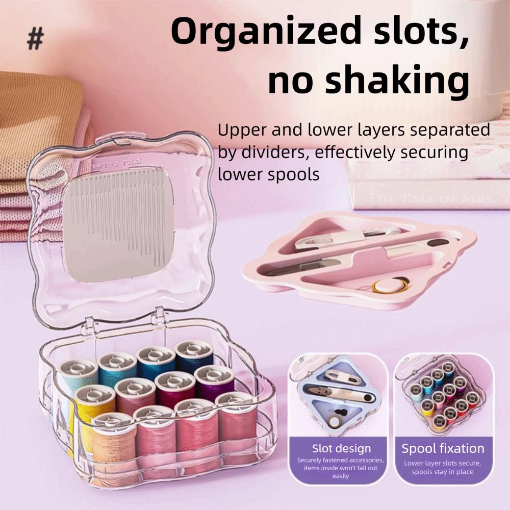 DIY Apparel Crafts Sewing Needle Threads Box Set Mini Sewing Tools New Sewing Box Kit  Home Travel