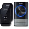 Wireless Doorbell 2Q189-BB 2T1R Black