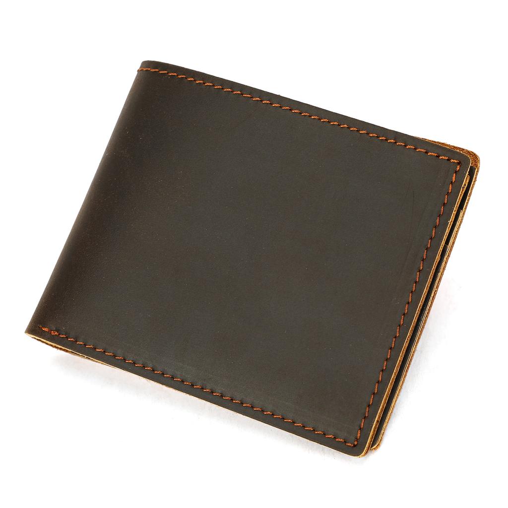 Retro Crazy Horse Leather Wallet, Multi-functional Bag, Slot Wallet, High-end Card Case, Coin Purse