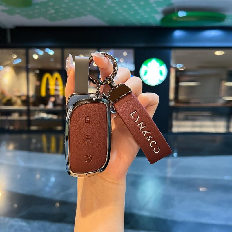 Suitable for Lynk & Co 900 Key Cover Z10/z20 Lynk & Co Ultranfc Car Card Pro Bag Max Shell Buckle Men and Women Car Accessories