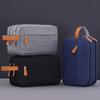 Travel Wash Bag Hanging Double-layer Men Cosmetic Bag Waterproof Makeup Pouch Shaving Bag For Business Travel Toiletry Bag