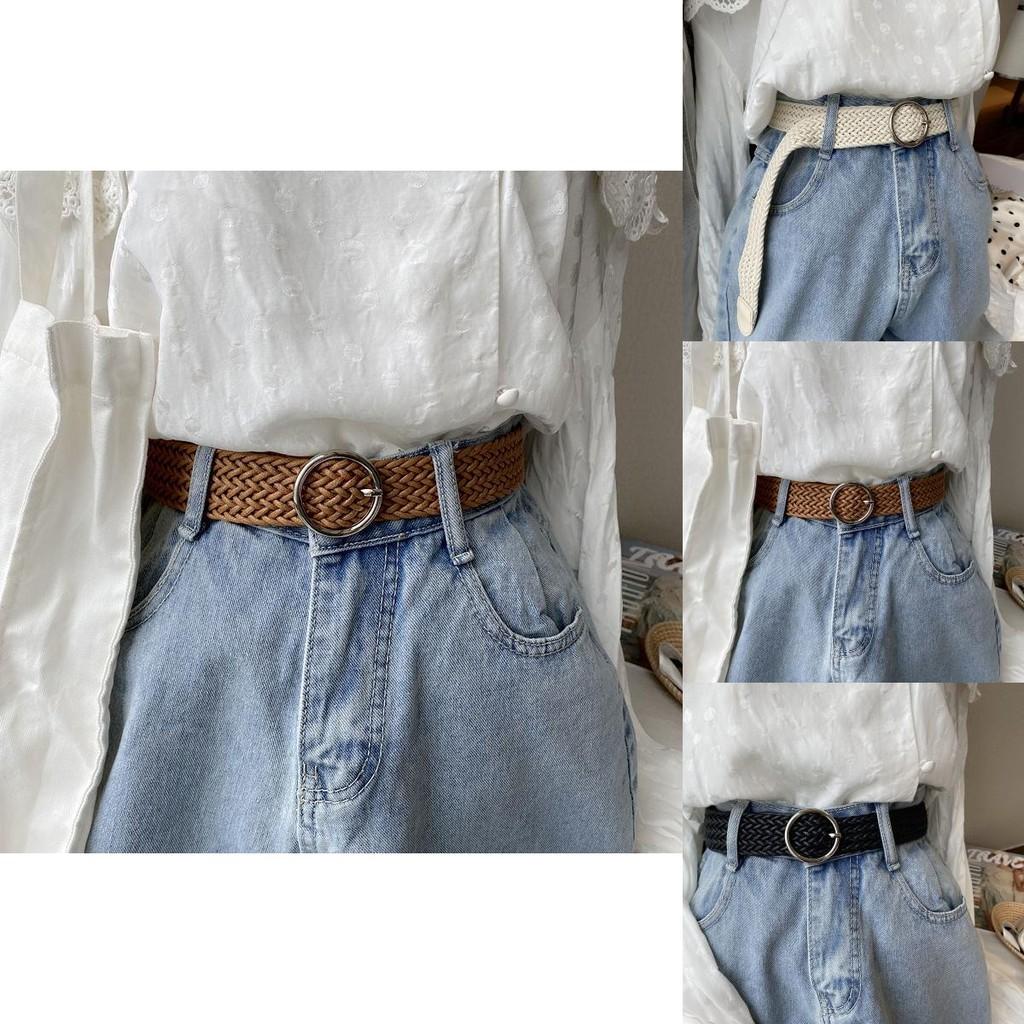 Elegant Retro Ethnic Dress Waist Cincher With Unique Weaving Design For Ladies