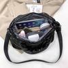 Travel Down Padding for Office Lightweight Puffer Tote Bag Shoulder Bag Quilted Puffy Handbag Down Cotton Padded