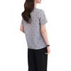 Fashion Heavy Silk Top Women's Short-sleeved  Wear New Mulberry Silk Printed Thin T-shirt