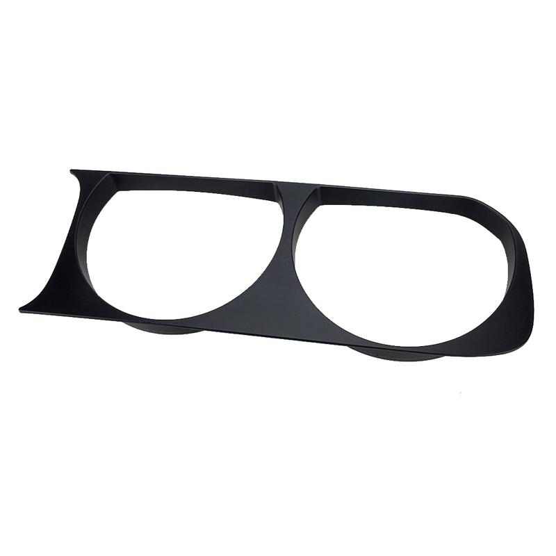 68051527AA Scheinwerfer-Zierrahmen vorne links Passend für Dodge Challenger 2008 2009 2010 2011 2012 2013 2014 Schwarz ABS