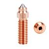 Nozzles For Creality Ender 3 V3 KE/ K1/ K1 Max/ CR-M4 High Quality Brass Copper Plated Hardened Steel Bimetal Volcano Nozzle