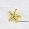 Starfish Metal Decorative Button for Sweaters, Coats, and Jackets