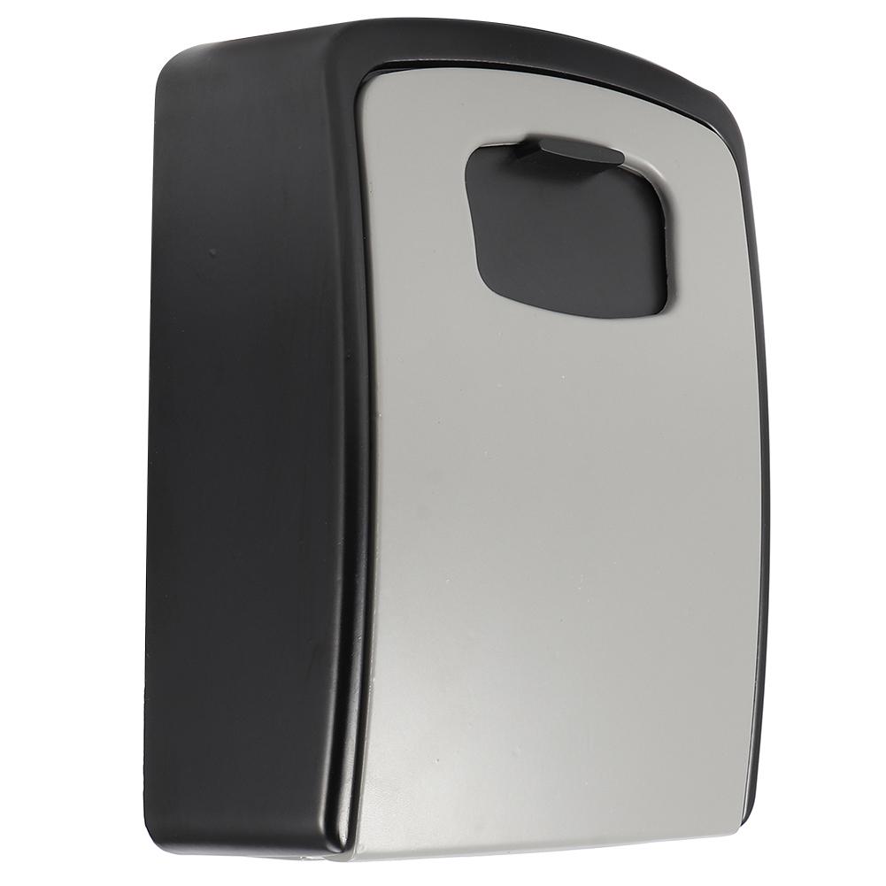 

Household Zinc Alloy Key Storage Box Password Codes Box for Home Factory Company OfficeGray 14.5x10.5x5.5cm серый