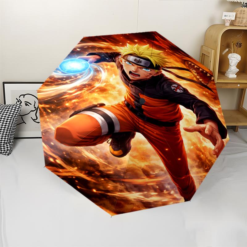 1pc Naruto2 Umbrella, Sun Protection, And UV Shielding. It Has Eight Sturdy Ribs for Outdoor Use And Perfect As a Holiday Gift